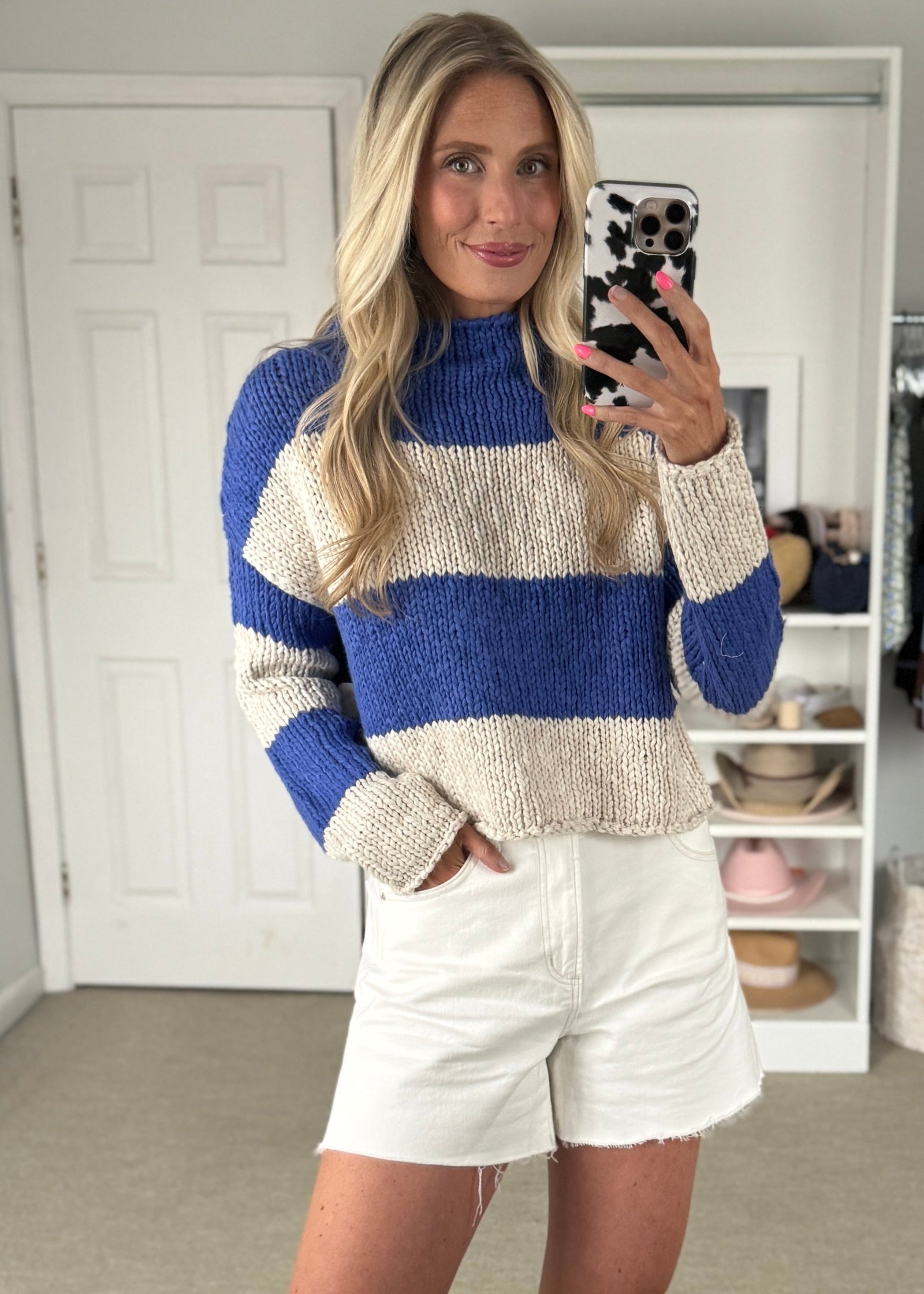 Opal Sweater Cobalt
