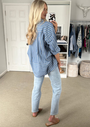 Striped Varsity Shirt