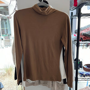 The Snappy Turtleneck Walnut