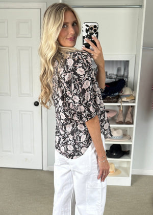 Night Blooms Blouse