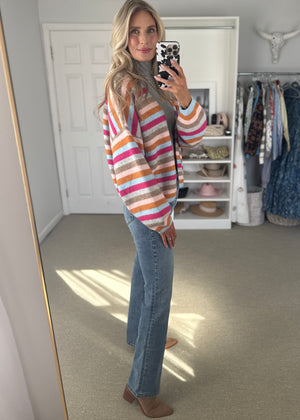 Stripe Me Up Cardigan