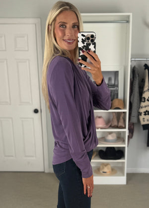 Mariette Top Plum