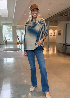 Ashley Top Teal