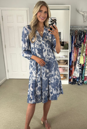 Sofie Dress Blue