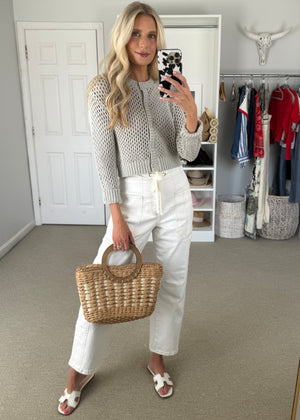 Adriana Cardigan Grey