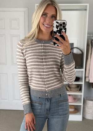 Finley Cardigan Khaki