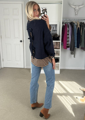 Della Sweater Blu