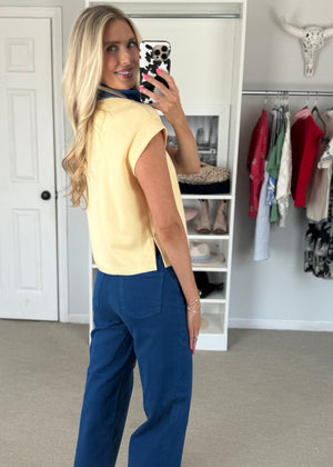 Sienna Top Yellow