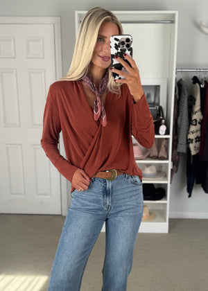 Mariette Top Rust