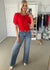 Andrea Cardigan Red