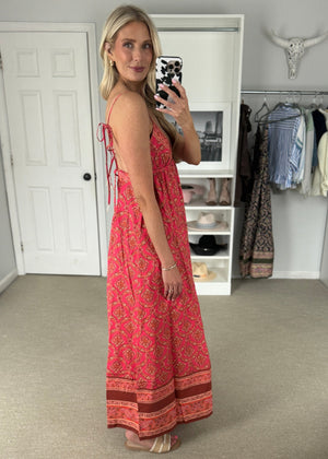 Sorrento Dress Red
