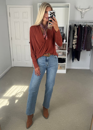 Mariette Top Rust