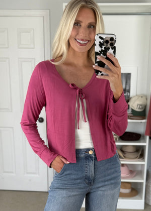 Becka Cardigan Pink