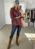 Paulie Flannel Pullover Red