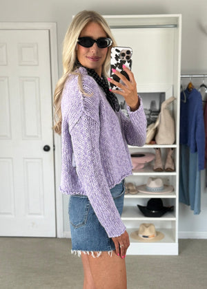 Opal Sweater Purple