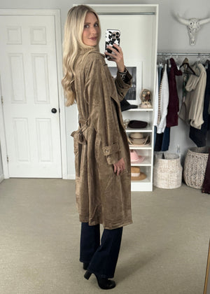 Stabler Suede Trench