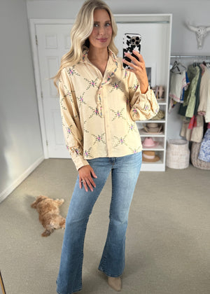 Trellis Blouse Cream