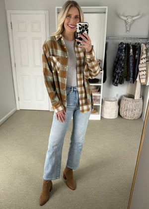 Chipper Flannel Brown