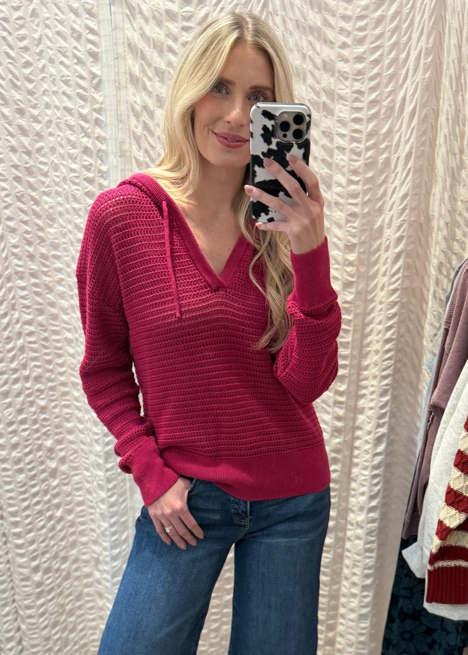 Sunkissed Hoodie Raspberry