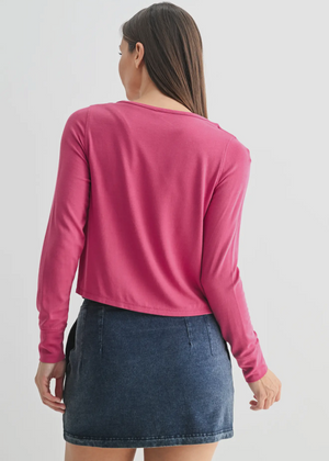 Becka Cardigan Pink