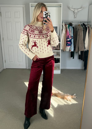 Reindeer Sweater