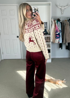 Reindeer Sweater