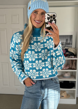 The Wren Sweater Blue