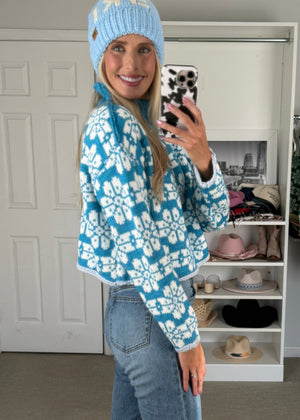 The Wren Sweater Blue