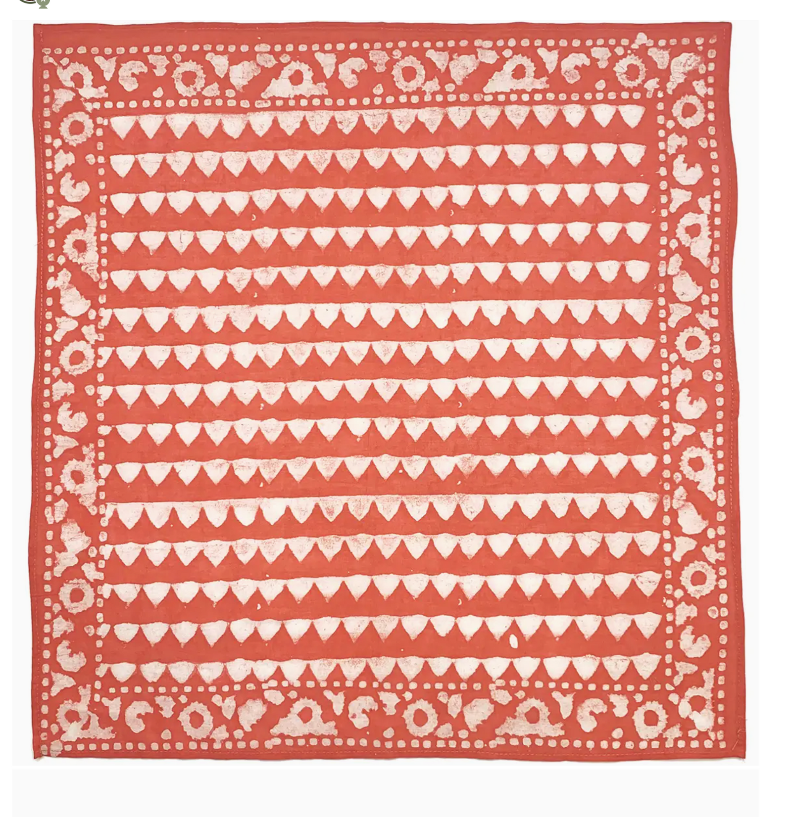 Bandi Scarf Red Orange