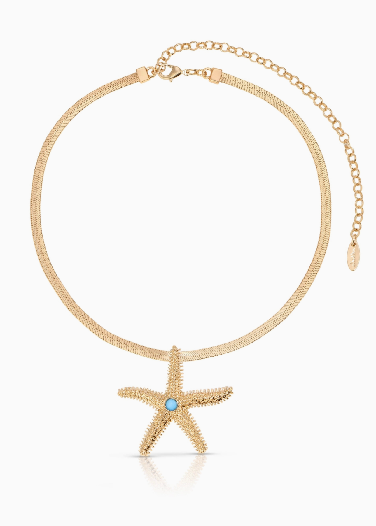 Turquoise Starfish Necklace