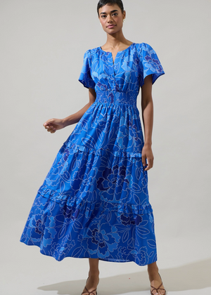 Ellie Dress Blue