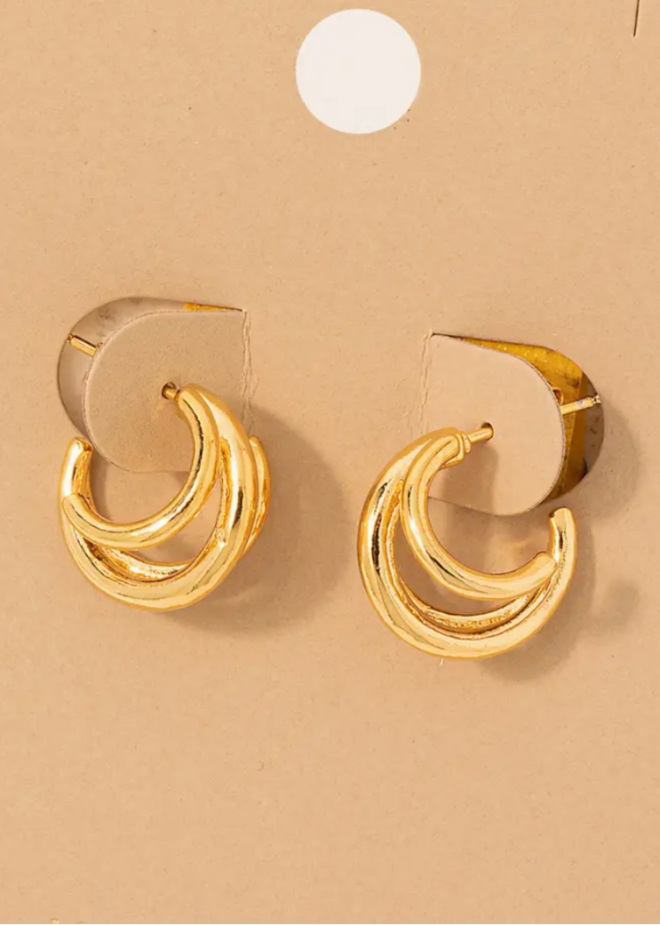 trifecta earrings