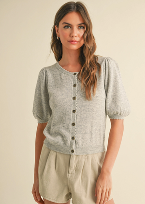 Andrea Cardigan Grey