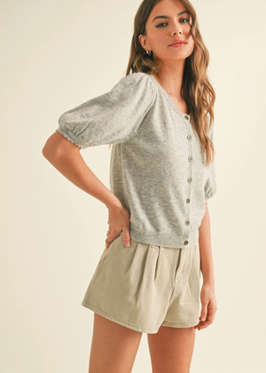 Andrea Cardigan Grey