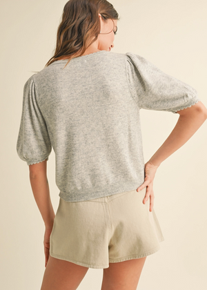 Andrea Cardigan Grey