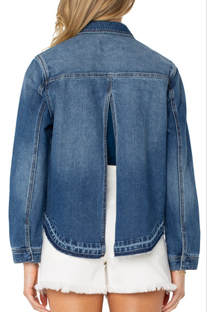 Split Back Shacket