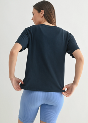 Barnett Tee Deep Navy