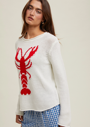 Lobster boat Sweater