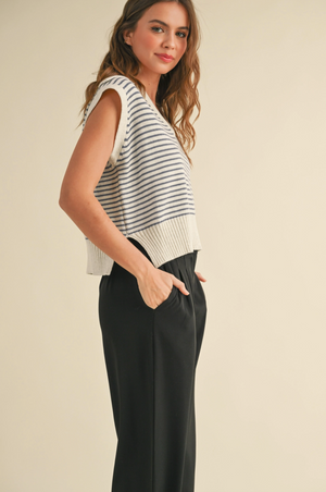 Venita Top blue