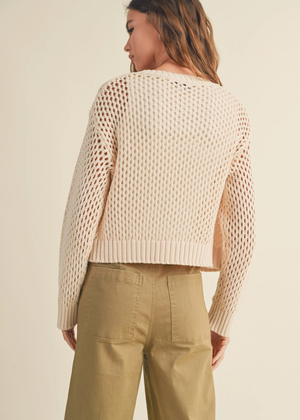Adriana Cardigan Oatmeal