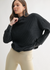 Charly Waffle Knit Black
