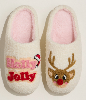 Reindeer Slippers