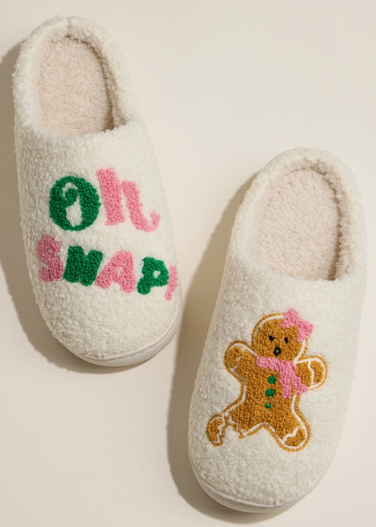 Gingerbread Slippers