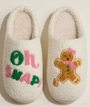 Gingerbread Slippers