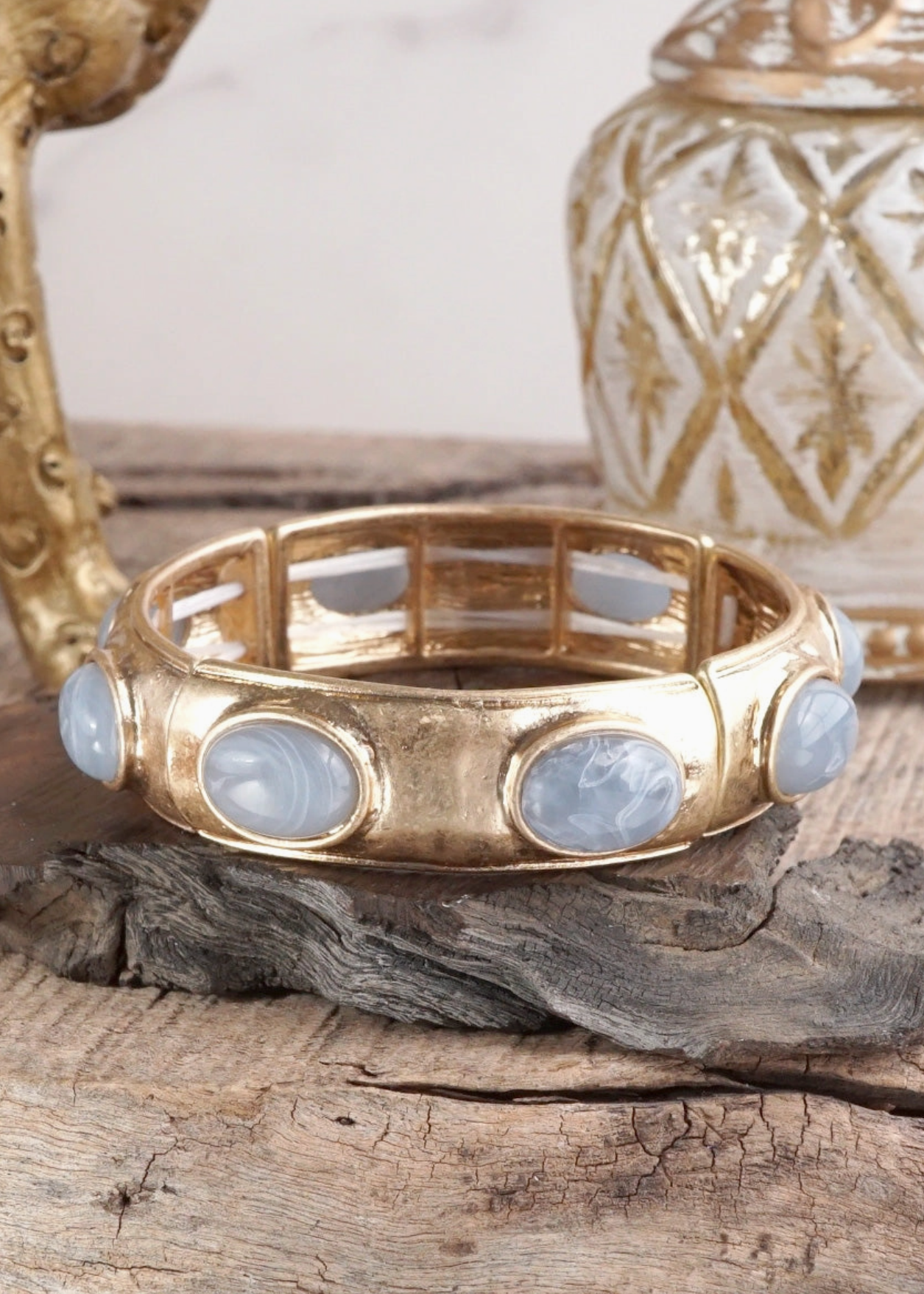Crystal Bangle Powder Blue