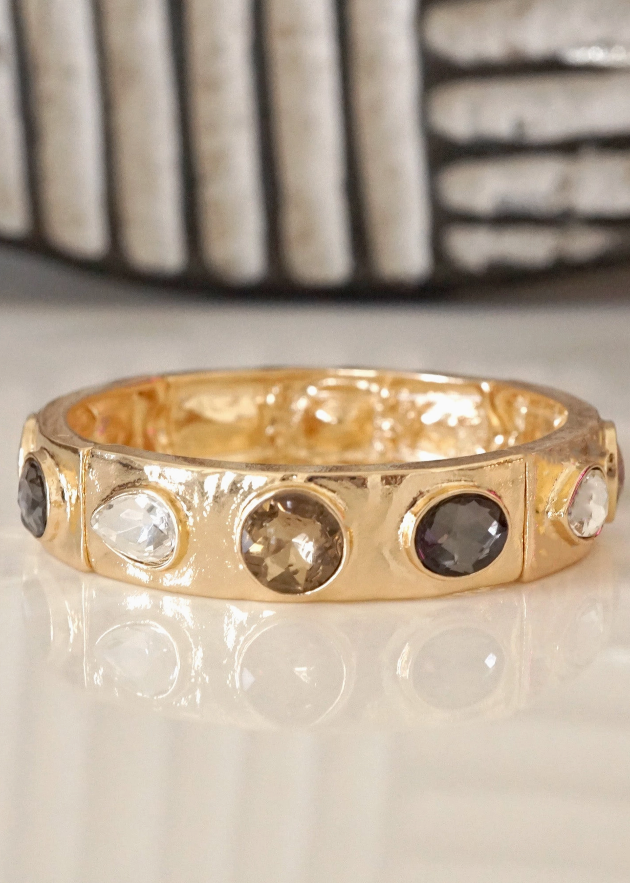 Crystal Bangle Neutrals
