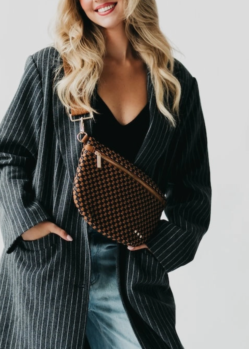Westerly Crossbody Dark Check