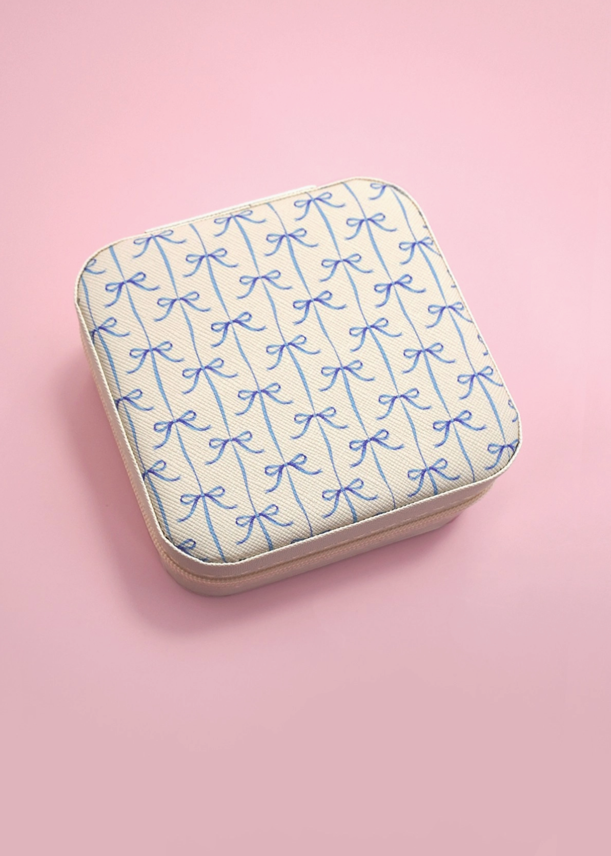 Treasure Chest Blue Bows