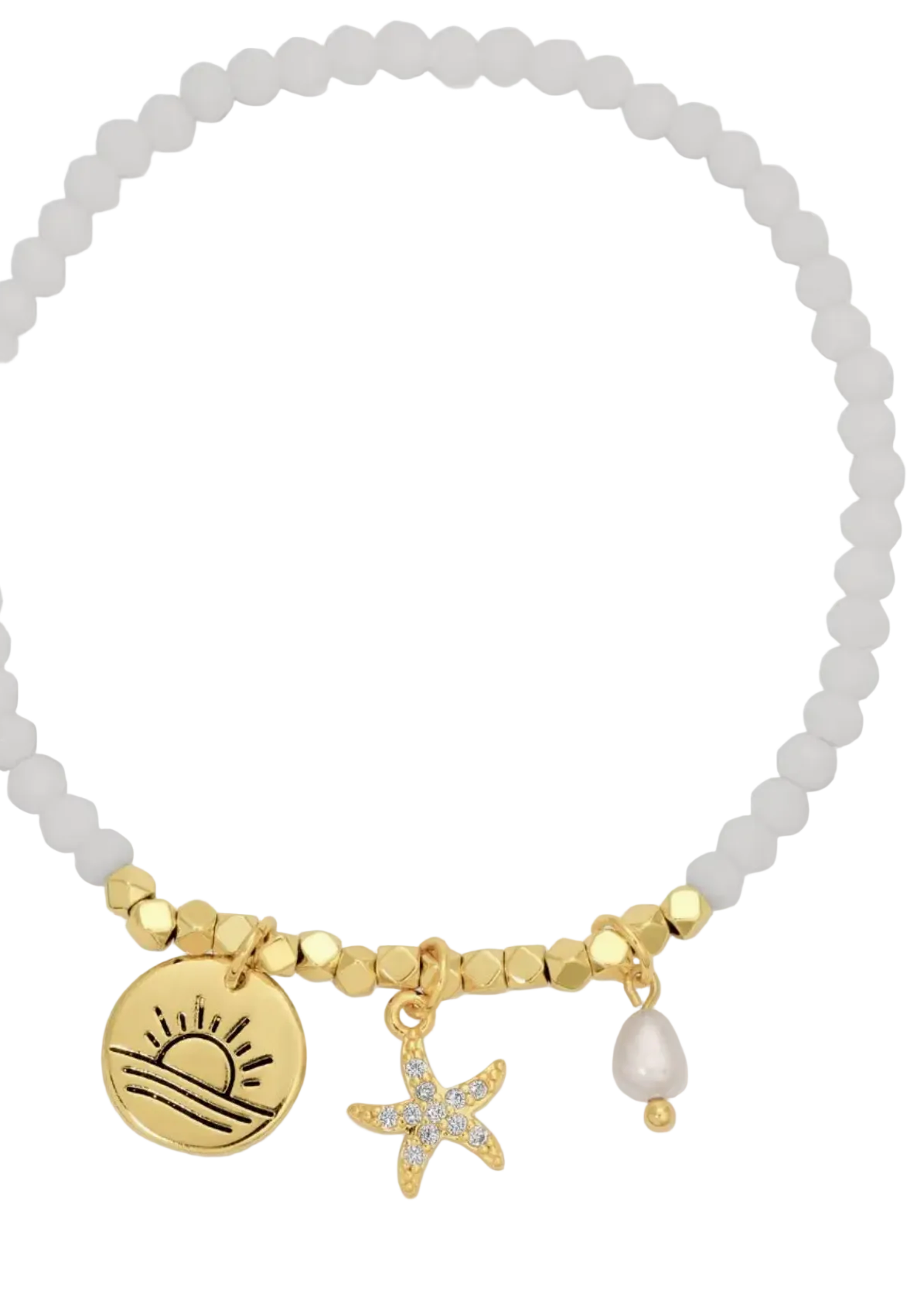 Starfish Charm Bracelet