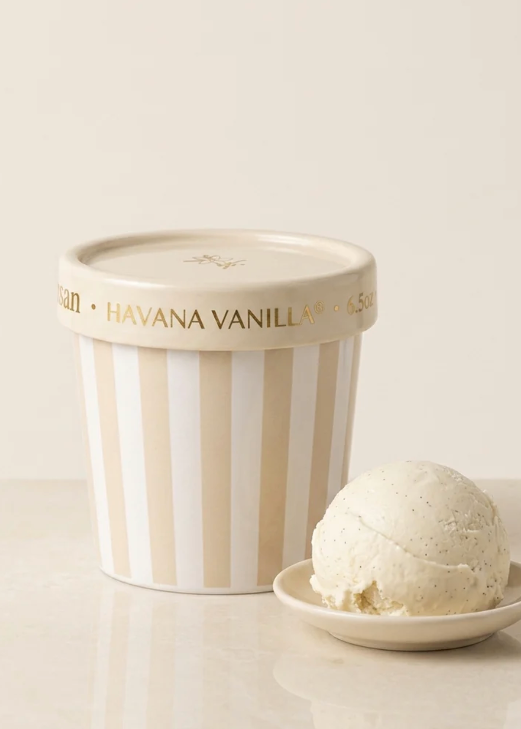 Caffe Capri Gelato Candle Havana Vanilla
